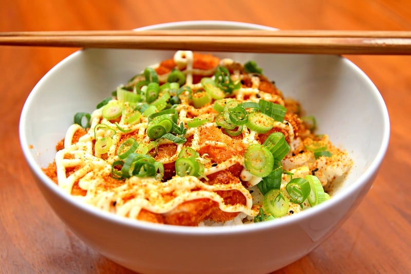 Asian Fusion Wedding Food